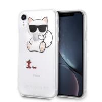 Karl Lagerfeld Choupette Fun Eaten Apple - Etui iPhone XR (Transparent) Karl Lagerfeld Choupette Fun Eaten Apple - Etui iPhone XR (Transparent)