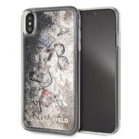 Karl Lagerfeld Liquid Glitter Case - Etui iPhone Xs Max (Gold Glitter) Karl Lagerfeld Liquid Glitter Case - Etui iPhone Xs Max (Gold Glitter)