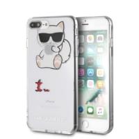 Karl Lagerfeld Choupette Fun Eaten Apple - Etui iPhone 8 Plus / 7 Plus (przezroczysty) Karl Lagerfeld Choupette Fun Eaten Apple - Etui iPhone 8 Plus / 7 Plus (przezroczysty)