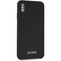 Guess Silicone - Etui iPhone Xs Max (Black) Guess Silicone - Etui iPhone Xs Max (Black)