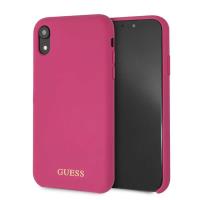 Guess Silicone - Etui iPhone XR (Pink) Guess Silicone - Etui iPhone XR (Pink)