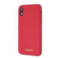 Guess Silicone - Etui iPhone XR (Red) Guess Silicone - Etui iPhone XR (Red)