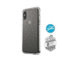 Speck Presidio Clear with Glitter - Etui iPhone Xs / X (CLEAR WITH GOLD GLITTER/CLEAR) Speck Presidio Clear with Glitter - Etui iPhone Xs / X (CLEAR WITH GOLD GLITTER/CLEAR)