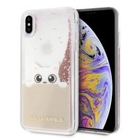 Karl Lagerfeld K-Peek A Boo - Etui iPhone Xs Max (Glitter Pink Gold) Karl Lagerfeld K-Peek A Boo - Etui iPhone Xs Max (Glitter Pink Gold)