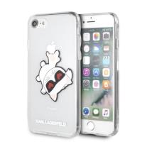 Karl Lagerfeld Choupette Fun - Etui iPhone 8 / 7 (przezroczysty) Karl Lagerfeld Choupette Fun - Etui iPhone 8 / 7 (przezroczysty)