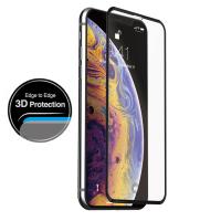 Just Mobile Xkin 3D Tempered Glass Screen Protector - Szkło ochronne hartowane iPhone 11 Pro / Xs / X (Transparent/Black) Just Mobile Xkin 3D Tempered Glass Screen Protector - Szkło ochronne hartowane iPhone 11 Pro / Xs / X (Transparent/Black)