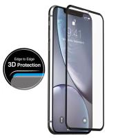 Just Mobile Xkin 3D Tempered Glass Screen Protector - Szkło ochronne hartowane iPhone 11 / XR (Transparent/Black) Just Mobile Xkin 3D Tempered Glass Screen Protector - Szkło ochronne hartowane iPhone 11 / XR (Transparent/Black)