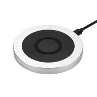 Just Mobile AluBase Wireless - Aluminiowa ładowarka bezprzewodowa Qi 10W (srebrny) Just Mobile AluBase Wireless - Aluminiowa ładowarka bezprzewodowa Qi 10W (srebrny)