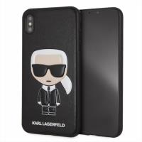 Karl Lagerfeld Iconic Karl Embossed - Etui iPhone Xs Max (Black) Karl Lagerfeld Iconic Karl Embossed - Etui iPhone Xs Max (Black)