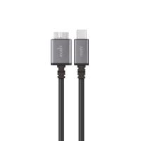 Moshi USB-C to Micro-B Cable - Kabel USB-C do USB 3.0 Micro B 50 cm (Black) Moshi USB-C to Micro-B Cable - Kabel USB-C do USB 3.0 Micro B 50 cm (Black)