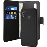 PURO Wallet Detachable - Etui 2w1 Huawei P30 Lite (czarny) PURO Wallet Detachable - Etui 2w1 Huawei P30 Lite (czarny)
