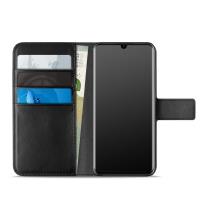 PURO Booklet Wallet Case - Etui Huawei P30 Lite z kieszeniami na karty + stand up (czarny) PURO Booklet Wallet Case - Etui Huawei P30 Lite z kieszeniami na karty + stand up (czarny)