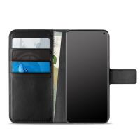 PURO Booklet Wallet Case - Etui Samsung Galaxy S10e z kieszeniami na karty + stand up (czarny) PURO Booklet Wallet Case - Etui Samsung Galaxy S10e z kieszeniami na karty + stand up (czarny)