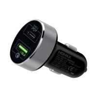 Momax UC - Ładowarka samochodowa USB-C Power Delivery 36 W + USB-A QC 3.0 (Black) Momax UC - Ładowarka samochodowa USB-C Power Delivery 36 W + USB-A QC 3.0 (Black)