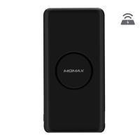 Momax Q.Power Slim - Uniwersalna ładowarka bezprzewodowa z funkcją Power Bank 5000 mAh, USB-C + USB-A, 2.1 A (Black) Momax Q.Power Slim - Uniwersalna ładowarka bezprzewodowa z funkcją Power Bank 5000 mAh, USB-C + USB-A, 2.1 A (Black)