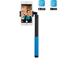 Momax Selfie Hero - Uniwersalny kij do selfie + pilot Bluetooth (150 cm) (Black/Blue) Momax Selfie Hero - Uniwersalny kij do selfie + pilot Bluetooth (150 cm) (Black/Blue)