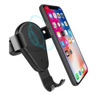 Momax Q.Mount Gravity - Uchwyt samochodowy na kratkę z ładowaniem indukcyjnym Qi, 10 W (Black) Momax Q.Mount Gravity - Uchwyt samochodowy na kratkę z ładowaniem indukcyjnym Qi, 10 W (Black)