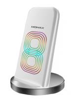 Momax Q.Dock2 Dual Coil - Bezprzewodowa ładowarka indukcyjna Qi do iPhone i Android, 10 W (biały) Momax Q.Dock2 Dual Coil - Bezprzewodowa ładowarka indukcyjna Qi do iPhone i Android, 10 W (biały)