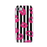 PURO Glam Miami Stripes - Etui iPhone 8 / 7 / 6s / 6 (Kiss) PURO Glam Miami Stripes - Etui iPhone 8 / 7 / 6s / 6 (Kiss)