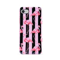 PURO Glam Miami Stripes - Etui iPhone 8 / 7 / 6s / 6 (Flamingo) PURO Glam Miami Stripes - Etui iPhone 8 / 7 / 6s / 6 (Flamingo)