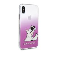Karl Lagerfeld Choupette Fun Sunglasses - Etui iPhone Xs / X (Pink) Karl Lagerfeld Choupette Fun Sunglasses - Etui iPhone Xs / X (Pink)