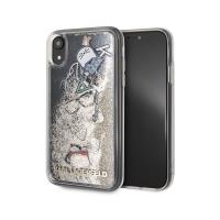 Karl Lagerfeld Liquid Glitter Case - Etui iPhone XR (Gold Glitter) Karl Lagerfeld Liquid Glitter Case - Etui iPhone XR (Gold Glitter)