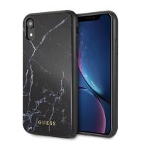 Guess Marble - Etui iPhone XR (czarny) Guess Marble - Etui iPhone XR (czarny)