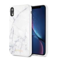 Guess Marble - Etui iPhone XR (biały) Guess Marble - Etui iPhone XR (biały)