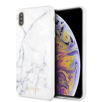 Guess Marble - Etui iPhone Xs Max (biały)