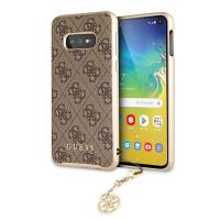 Guess 4G Charms Collection - Etui Samsung S10e z zawieszką (brązowy) Guess 4G Charms Collection - Etui Samsung S10e z zawieszką (brązowy)
