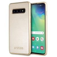 Guess Iridescent - Etui Samsung Galaxy S10+ (złoty) Guess Iridescent - Etui Samsung Galaxy S10+ (złoty)
