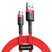 Baseus Cafule Cable - Dwustronny kabel połączeniowy micro USB na USB QC 3.0, 1.5 A, 2 m (czerwony) Baseus Cafule Cable - Dwustronny kabel połączeniowy micro USB na USB QC 3.0, 1.5 A, 2 m (czerwony)
