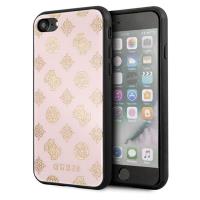 Guess Double Layer Glitter Case Peony G - Etui iPhone 8 / 7 (Pale Pink) Guess Double Layer Glitter Case Peony G - Etui iPhone 8 / 7 (Pale Pink)