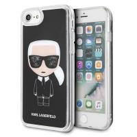 Karl Lagerfeld Iconic Karl - Etui iPhone 8 / 7 (Black Glitter) Karl Lagerfeld Iconic Karl - Etui iPhone 8 / 7 (Black Glitter)