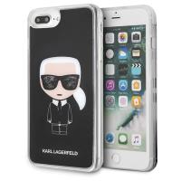 Karl Lagerfeld Iconic Karl - Etui iPhone 8 Plus / 7 Plus (Black Glitter) Karl Lagerfeld Iconic Karl - Etui iPhone 8 Plus / 7 Plus (Black Glitter)