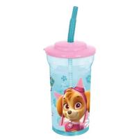 Paw Patrol - Kubek ze słomką 460 ml
