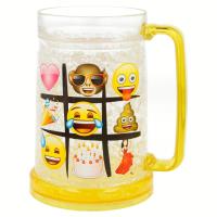 Emoji - Kubek chłodzący napoje z żelowym wkładem 473 ml