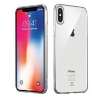 Crong Crystal Slim Cover - Etui iPhone Xs / X (przezroczysty) Crong Crystal Slim Cover - Etui iPhone Xs / X (przezroczysty)