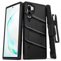 Zizo Bolt Cover - Pancerne etui Samsung Galaxy Note 10 oraz podstawka & uchwyt do paska (Black/Black) Zizo Bolt Cover - Pancerne etui Samsung Galaxy Note 10 oraz podstawka & uchwyt do paska (Black/Black)