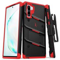 Zizo Bolt Cover - Pancerne etui Samsung Galaxy Note 10 oraz podstawka & uchwyt do paska (Black/Red) Zizo Bolt Cover - Pancerne etui Samsung Galaxy Note 10 oraz podstawka & uchwyt do paska (Black/Red)