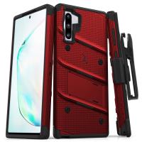 Zizo Bolt Cover - Pancerne etui Samsung Galaxy Note 10 oraz podstawka & uchwyt do paska (Red/Black) Zizo Bolt Cover - Pancerne etui Samsung Galaxy Note 10 oraz podstawka & uchwyt do paska (Red/Black)