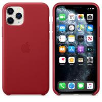 Apple Leather Case - Skórzane etui iPhone 11 Pro (czerwony) (PRODUCT)RED Apple Leather Case - Skórzane etui iPhone 11 Pro (czerwony) (PRODUCT)RED