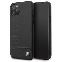 BMW Signature Logo Imprint Book Case - Skórzane etui iPhone 11 Pro Max z wytłaczanym logo BMW (czarny) BMW Signature Logo Imprint Book Case - Skórzane etui iPhone 11 Pro Max z wytłaczanym logo BMW (czarny)