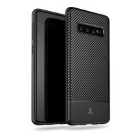 Crong Prestige Carbon Cover - Etui Samsung Galaxy S10 (czarny) Crong Prestige Carbon Cover - Etui Samsung Galaxy S10 (czarny)