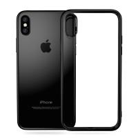 Crong Clear Cover - Etui iPhone Xs / X (czarny) Crong Clear Cover - Etui iPhone Xs / X (czarny)