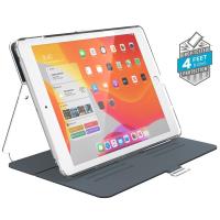 Speck Balance Folio Clear - Etui iPad 10.2" w/Magnet & Stand up (Gunmetal Grey/Clear) Speck Balance Folio Clear - Etui iPad 10.2" w/Magnet & Stand up (Gunmetal Grey/Clear)