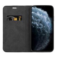 Crong Folio Case - Etui iPhone 11 Pro z klapką na magnes (czarny)
