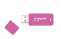 Integral Neon USB 3.0 Flash Drive - Pendrive USB 3.0 32GB (Pink)
