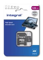 Integral High Speed microSDXC - Karta pamięci 128 GB z adapterem Integral High Speed microSDXC - Karta pamięci 128 GB z adapterem