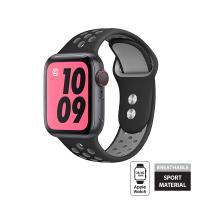 Crong Duo Sport Band - Pasek Apple Watch 38/40 mm (szary/czarny) Crong Duo Sport Band - Pasek Apple Watch 38/40 mm (szary/czarny)